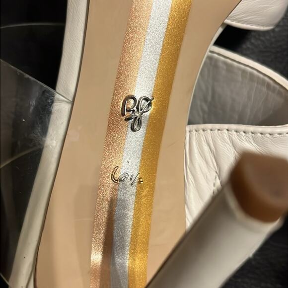🎉 Sam Edelman Hope Stiletto Mule Pump - Bright White Nappa Leather! - Picture 7 of 7